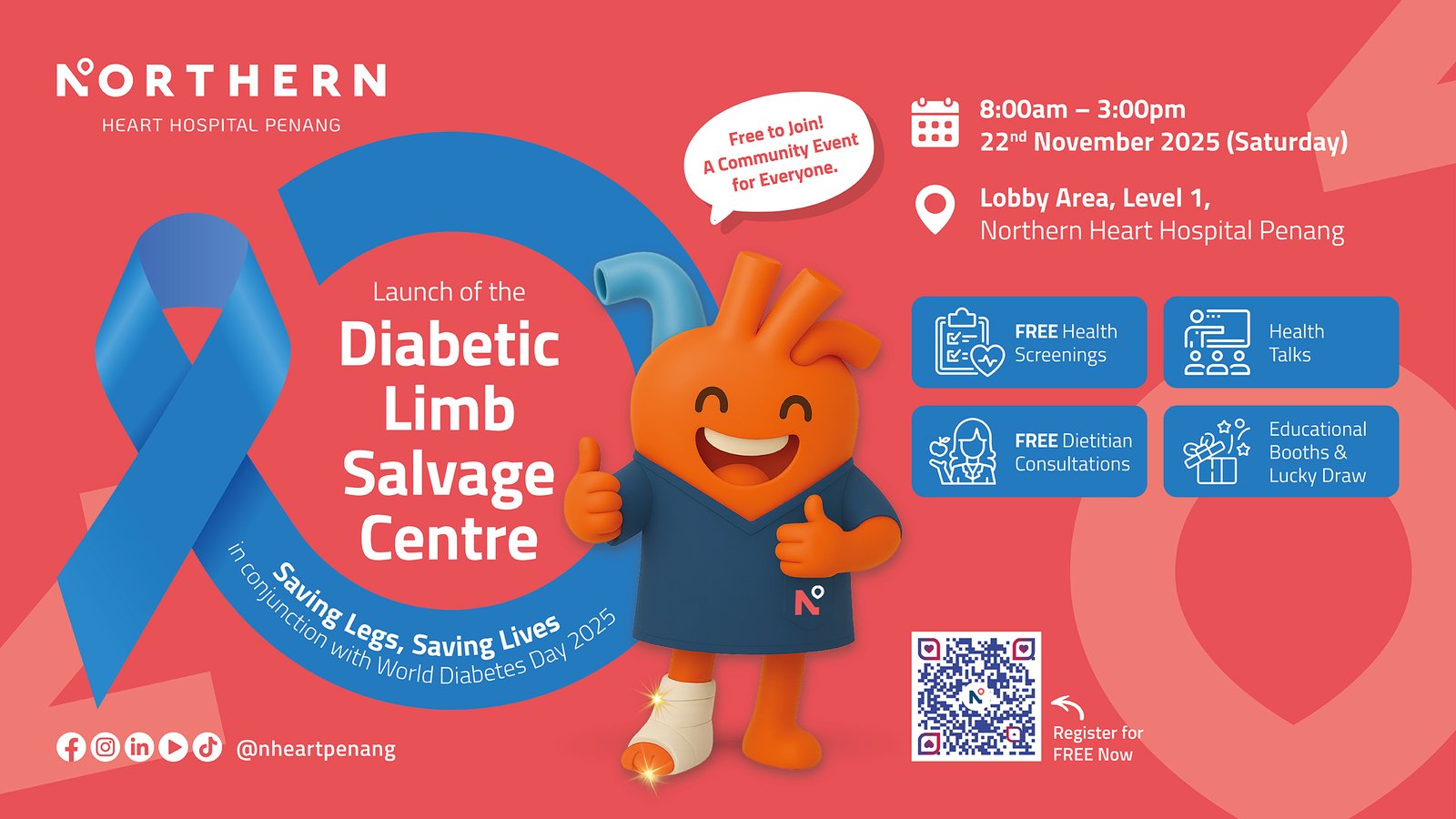Diabetic Limb Salvage Centre’s Launch 22 Nov 2025