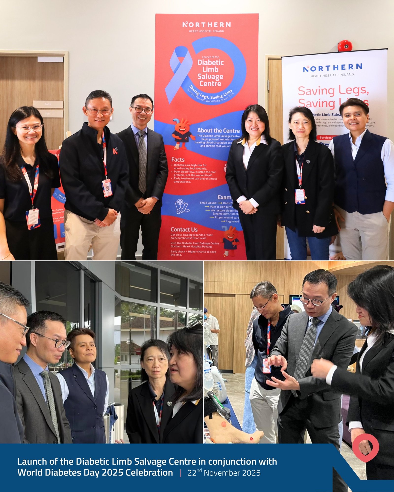 Saving Legs, Saving Lives: A Full-House Launch for the Diabetic Limb Salvage Centre - arrival of YB Lim Siew Khim 