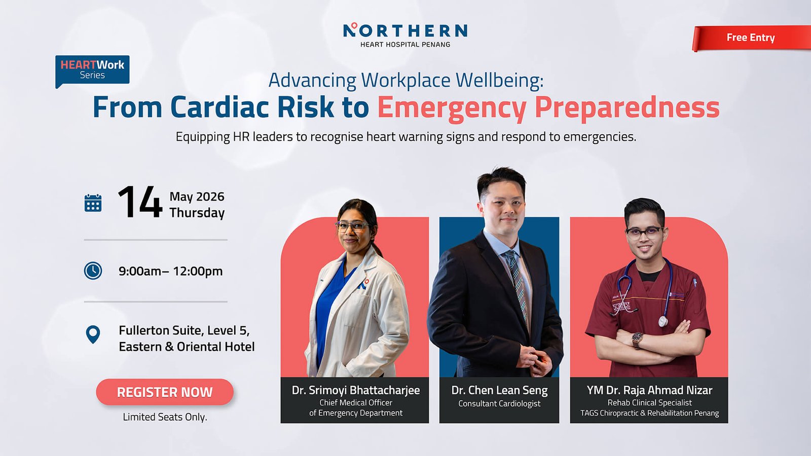 HEARTWork Series | Advancing Workplace Wellbeing: From Cardiac Risk to Emergency Preparedness​